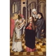 thumbnail image 3 of Cornelis Buys 17x24 Black Modern Framed Museum Art Print Titled - Presentation in the Temple (ca. 1480), 3 of 5