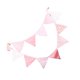 thumbnail image 4 of Banderines de cumpleaños para fiestas infantiles, banderines de algodón, decoración de pared para niños, color rosa, floral kenally HA6324-01B, 4 of 6