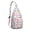 Blue, variant on Snowy Owl Winter Fantasy Chest Bag - Owl and Moonlit Sky Aesthetic Crossbody Sling (Fantasy Owl Print Design, Tactical & Stylish)