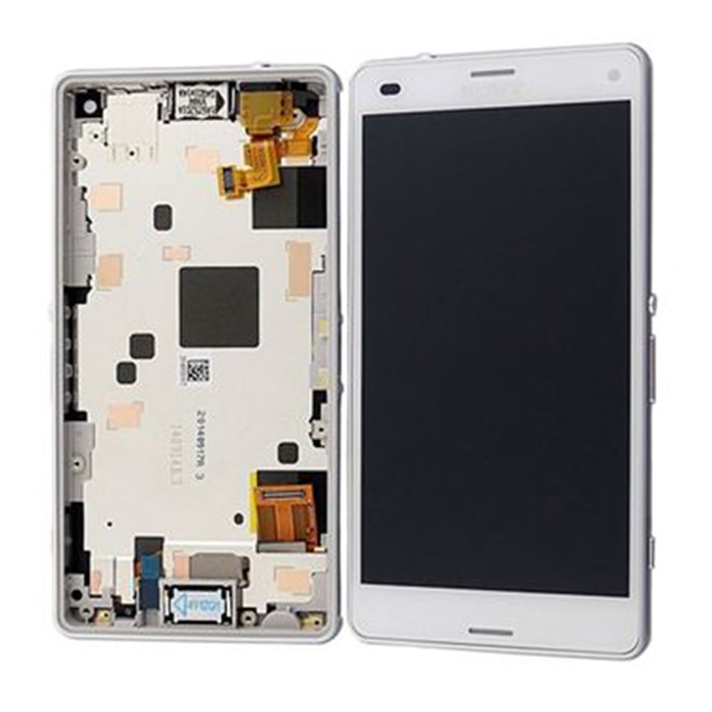 Ithaca semester Garderobe Replacement Part for Sony Xperia Z3 Compact LCD Screen and Digitizer  Assembly with Front Housing - White - Walmart.com