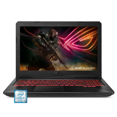 ASUS TUF Gaming Laptop 15.6” Full HD, 8th-Gen Intel Core i5-8300H (up to 3.9GHz), GTX 1050, 8GB DDR4, 256GB M.2 SSD, Gigabit WiFi - (Gaming Laptop With Best Battery Life)