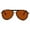 brown lens, variant on Retro Pilot Polarized Sunglasses for Men Women Spring Hinge Glasses
