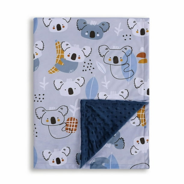 Manta Donsonny Koala Soft Minky 76 x 102 cm para bebé