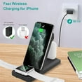 thumbnail image 5 of 15W Fast Wireless Charger for Samsung Galaxy S25/Ultra/Plus - Folding Stand 2-Coils Charging Pad Slim, 5 of 9