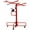 Red, variant on Drywall Lift Panel 13' Lift Drywall Panel Hoist Jack Lifter Jack Rolling Caster Wheel Sheetrock Drywall Lift Construction Tools,150-lb. Capacity, 4ft. x 16ft. Max. Sheet Size