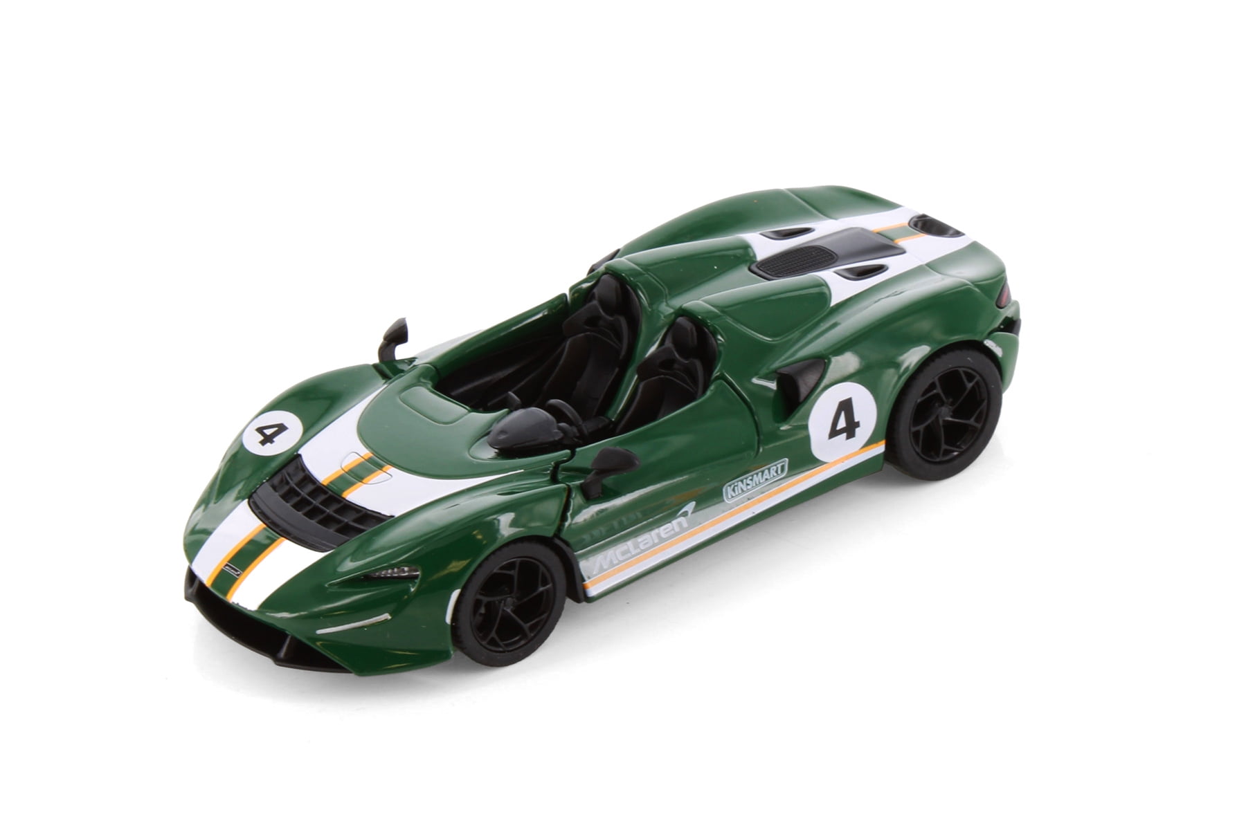 McLaren Elva Convertible, Green Sports Car - Kinsmart 5462D - 1/36