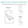 thumbnail image 6 of JumpOff Jo Standard Toddler Nap Mat Sleeping Bag for Preschool, 43 x 21 in - Little Lamb, 6 of 6