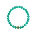 thumbnail image 1 of Pulsera de jade para mujer, con cuentas de jade verde natural de 6 mm, 1 of 2