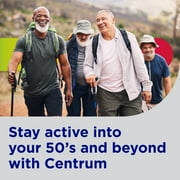 Centrum Silver Mens 50 Plus Multivitamin With Vitamin B & D3, 200 Count