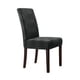 thumbnail image 3 of Fundas de silla extraíbles, universales, decorativas, resistentes e impermeables. negro y gris, 3 of 7