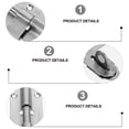 thumbnail image 3 of DEEPCRAFF 1 Set Heavy Duty Gate Barrel Bolt for Garden and Outdoor Use, 3 of 7