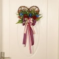 thumbnail image 6 of Hwkond Memorial Day Decorations Independence Day Decoration With Red White Blue Ribbons Peach Heart Wall Hanging Front Door Home Decoration Holiday Garland on Clearance, 6 of 9