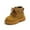 Yellow, variant on LYHaoo Girls Low Heels Boots Stylish Girls Short Boots For Fall And Winter For Kids With Soft Soles For Outdoor Activities And Everyday Wear Sizes 6.5 Beige(12-18 Months)