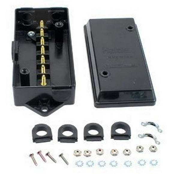 Haldex Midland BE22040 Junction Box, 1 Pack, Black