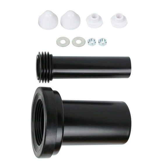 Wall Mounted Toilet Seal Rings set Rubber Seal Gaskets Pressure Resistant Toilet Seal for Leak Prevention & Odor Control