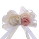 thumbnail image 3 of Boda Rose Rhinestone Flor Boutonniere 奶白, 3 of 8