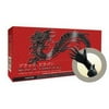 Micro Flex BD-1002-PF Black Dragon Medium Latex Fulle Textured Gloves