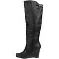 Laundry List Women's Wedge Buckle Boot