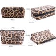 thumbnail image 2 of Bolsa de Maquillaje FITINI con Estampado de Leopardo en Cuero PU 2 Piezas para Mujer, 2 of 7