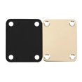 thumbnail image 3 of 4X Placa de Cuello Dorada con 4 TORNILLOS Pieza de Repuesto para Guitarra Eléctrica Strat, 3 of 8