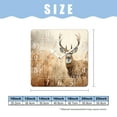 thumbnail image 2 of 10 Inch Wall Clock Battery Operated Silent Clock Decorative for Office, Kitchen, Outdoor, Living Room，Whitetail Deer Fawn in Wilderness Countryside, 2 of 4