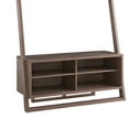 thumbnail image 3 of Benjara BM214702 Wooden TV Stand with 2 Tier Display Unit & 4 Open Compartments - Brown - 72.05 x 18.11 x 49.61 in., 3 of 5