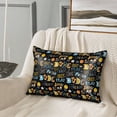 thumbnail image 2 of Xecao Basketball Pattern Satin Pillowcases for Hair and Skin, Luxurious and Silky Pillow Cases with Envelope Closure, 20x30 Inches, 2 of 7
