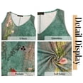 thumbnail image 5 of Fantaslook Summer Dresses for Women Casual V Neck Sleeveless Sundresses Floral Beach Short Dress with Pockets, 5 of 8
