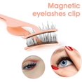 thumbnail image 4 of Eyelash Tweezer Applicator Stainless Steel Curved Tip Fishtail False Eyelash Curler Eyelash Extension Application, 4 of 5