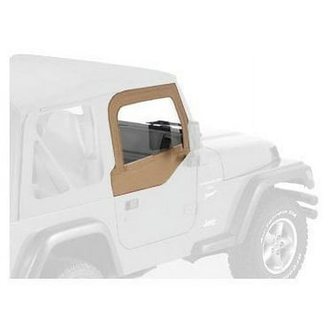 Bestop 53121-37 Jeep Wrangler Upper-Door Skins Set, Spice Fits select: 1997-2006 JEEP WRANGLER / TJ