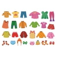 thumbnail image 1 of Miangastore 1 Set Kids Dresser Clothing Decals Clothing Sort Stickers Removable Clothes Classification Labels, 1 of 9