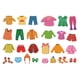 thumbnail image 1 of 1 Set Niños Cómoda Ropa Calcomanías Ropa Ordenar Pegatinas Ropa extraíble Clasificación Etiquetas, 1 of 5