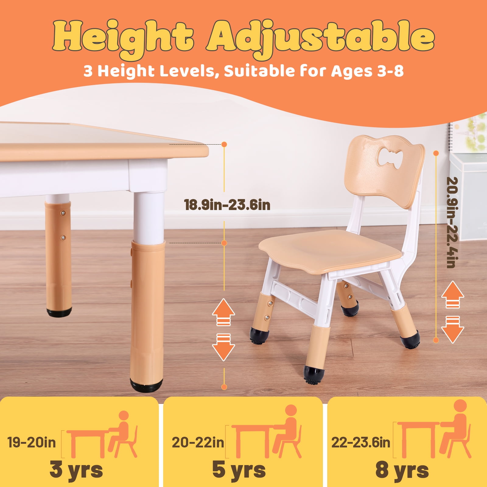 FUNLIO Kids Art Easel, 3 Height Adjustable for Kids Aged 2-8 – funlio