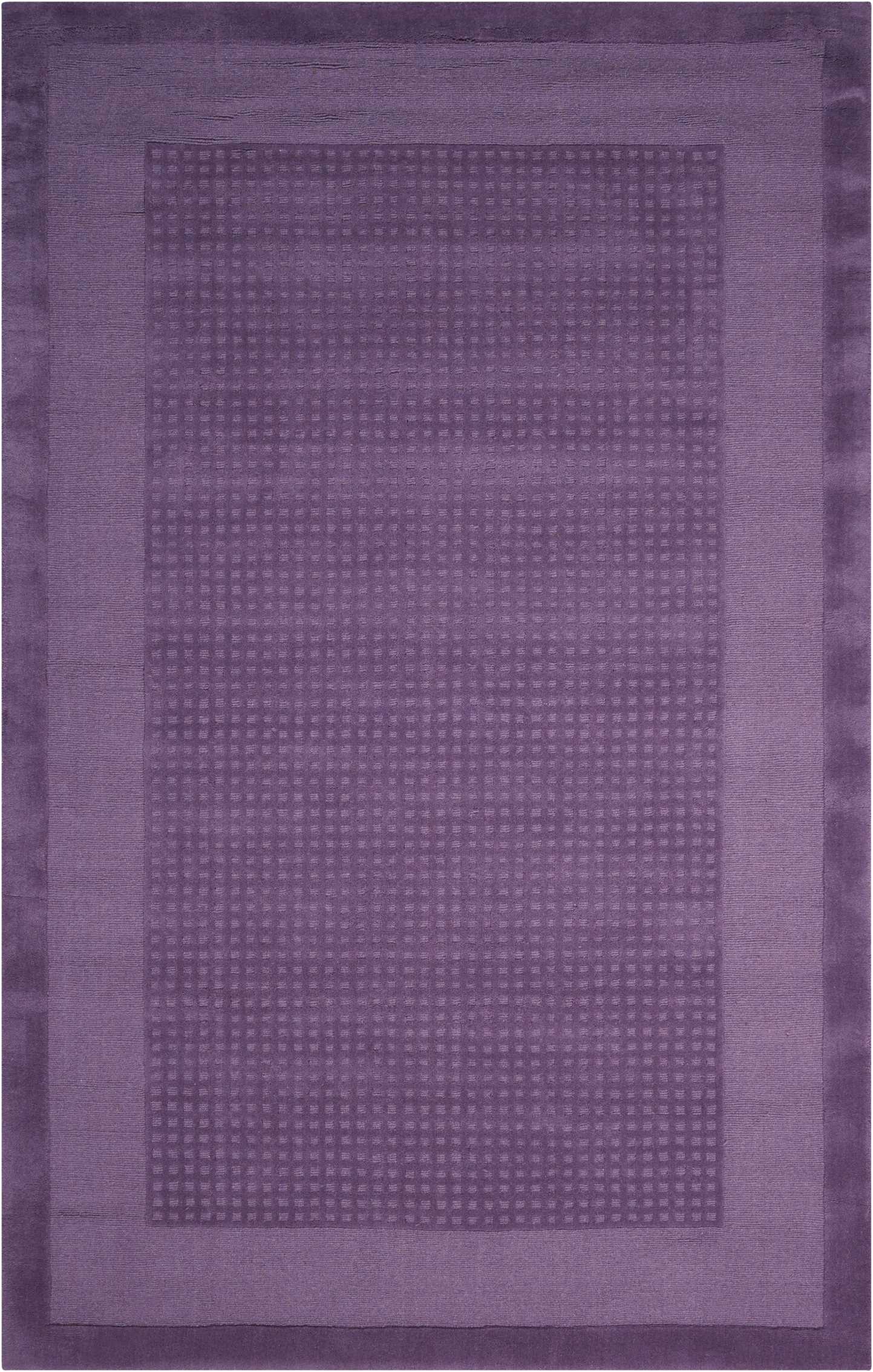 Nourison Westport Solid Purple 3'6" x 5'6" Area Rug, (4x6) - image 2 of 5