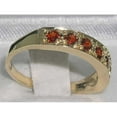 thumbnail image 4 of LBG Solid 10k .417 Yellow Gold Natural Garnet Womens Band Ring - Sizes 4 to 12 Available, 4 of 4