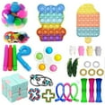 thumbnail image 1 of ITFABS Children PVC Decompression Toys, Early Learning Press Toys Kit, 1 of 4