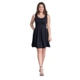 thumbnail image 5 of Sleeveless Pleated Skater Dress with Pockets, 5 of 9