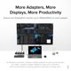 thumbnail image 3 of Adaptador USB a DisplayPort UGA-DP-S enchufable para Mac/Windows, 3 of 7