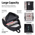 thumbnail image 4 of Balery Various Rabbits Mochila Escolar 3 en 1 para Niños - Mochila Resistente con Lonchera Térmica y Estuche - Mochila Escolar para Niños y Niñas, 4 of 7