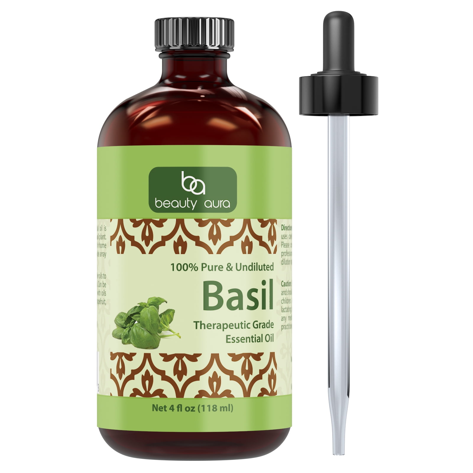 Beauty Aura Basil Oil 4 Oz