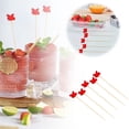 thumbnail image 1 of Palillos de cóctel para el Año Nuevo chino, 100 unidades, palillos con frutas, palillos para postres, palillos para comida, sándwiches, bebidas, brochetas de carne, frutas, artículos para fiestas., 1 of 1