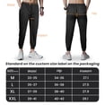 thumbnail image 4 of YouLoveIt Men's Jogger Sweatpant Casual Loose Fit Running Athletic Pants Loose-fit Sweatpants for Workout, Running, Training, 4 of 7