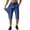 M10-Blue, variant on Glisme Mens Pants Straight Leg Capri Pants Solid Color Workout Gym Yoga Beach Shorts With Zipper Pockets Basic Bottoms Blue L