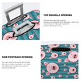 thumbnail image 3 of Yiaed Funny Pig Faces Print Travel Luggage Cover Suitcase Protector Fits 18-32 Inch Luggage Wheel Covers Patterned Elastic Luggage Anti-scratch（No luggage）-Medium, 3 of 5