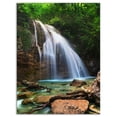 thumbnail image 2 of Djur Djur Waterfall - Landscape Photography Canvas Art Print, 2 of 3