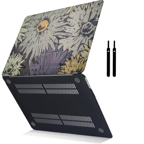 Hard Shell Cover for MacBook Pro 13" with Retina Display Cable Tie 2015 2014 2013 2012 A1425 & A1502, Painting A 0207