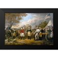 thumbnail image 2 of Trumbull, John 14x11 Black Modern Framed Museum Art Print Titled - Surrender of General Burgoyne, 2 of 5