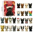 thumbnail image 4 of Funny French Bulldog Advent Calendar, 24 Days Christmas Countdown Calendar for Dog Lovers, Surprise Holiday Gift for Dog Lovers, Red, 4 of 4