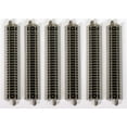 thumbnail image 3 of Bachmann Industries E-Z Track Nickel Silver Auto-Reversing 5"" Track (6/Card) N Scale, 3 of 4