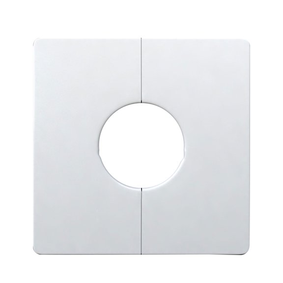 Wall Split Flange Square Escutcheon Plate Water Pipe Wall Covers Reserved Drill Hole Panel Decor for Wires Faucets Pipes